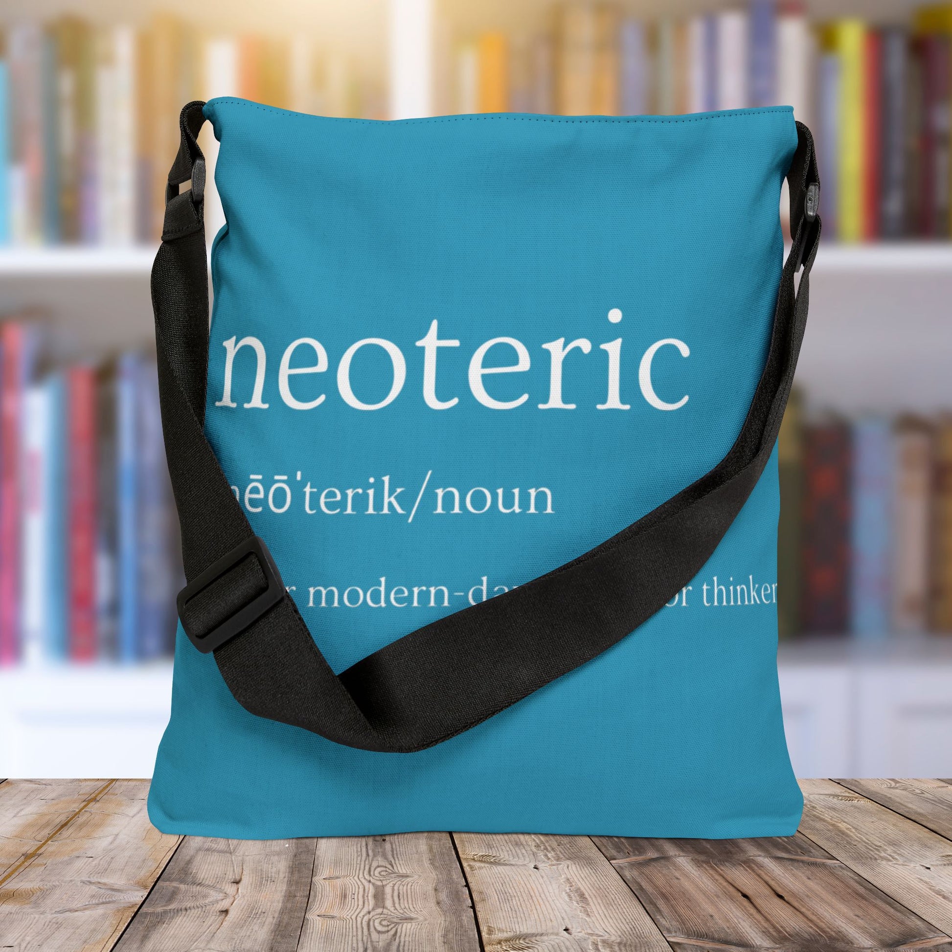 Neoteric Adjustable Tote Bag (Glacial Blue)