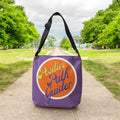 Positive Path Guider Adjustable Tote Bag (Lilac Purple)