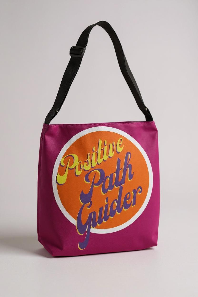 Positive Path Guider Adjustable Tote Bag (Fuchsia Pink)