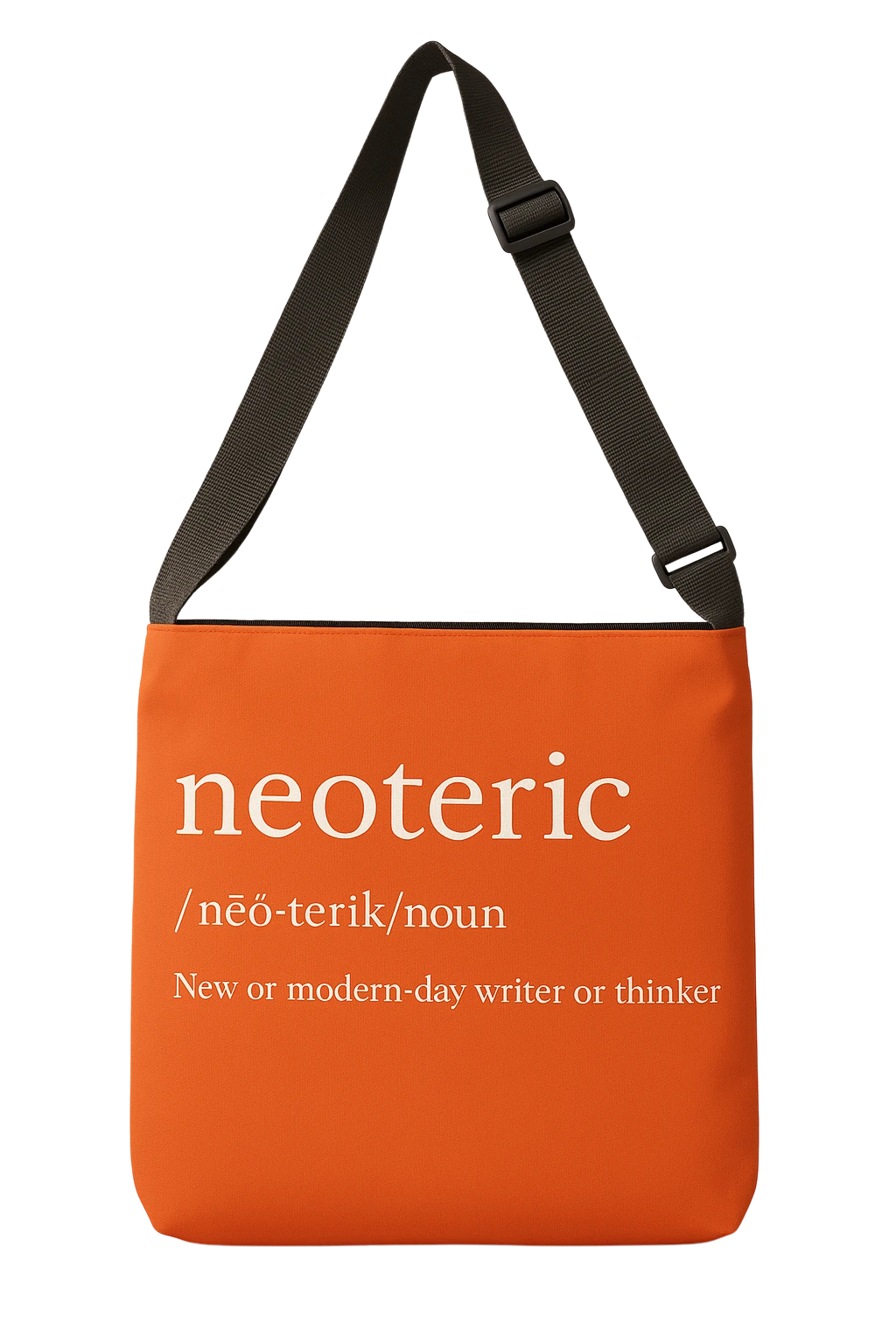 Neoteric Adjustable Tote Bag (Tangerine Orange)