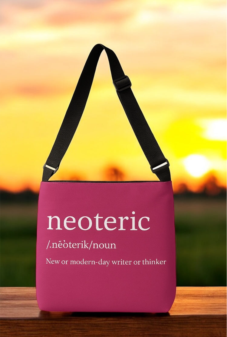 Neoteric Adjustable Tote Bag (Fuchsia Pink)