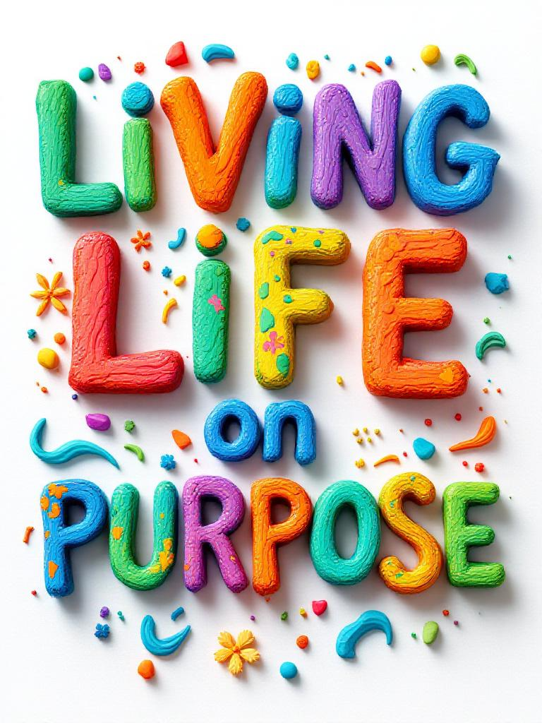 Living Life on Purpose Adjustable Tote Bag (Green Apple)