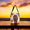 Strength Prevail Adjustable Tote Bag (Lilac Purple)