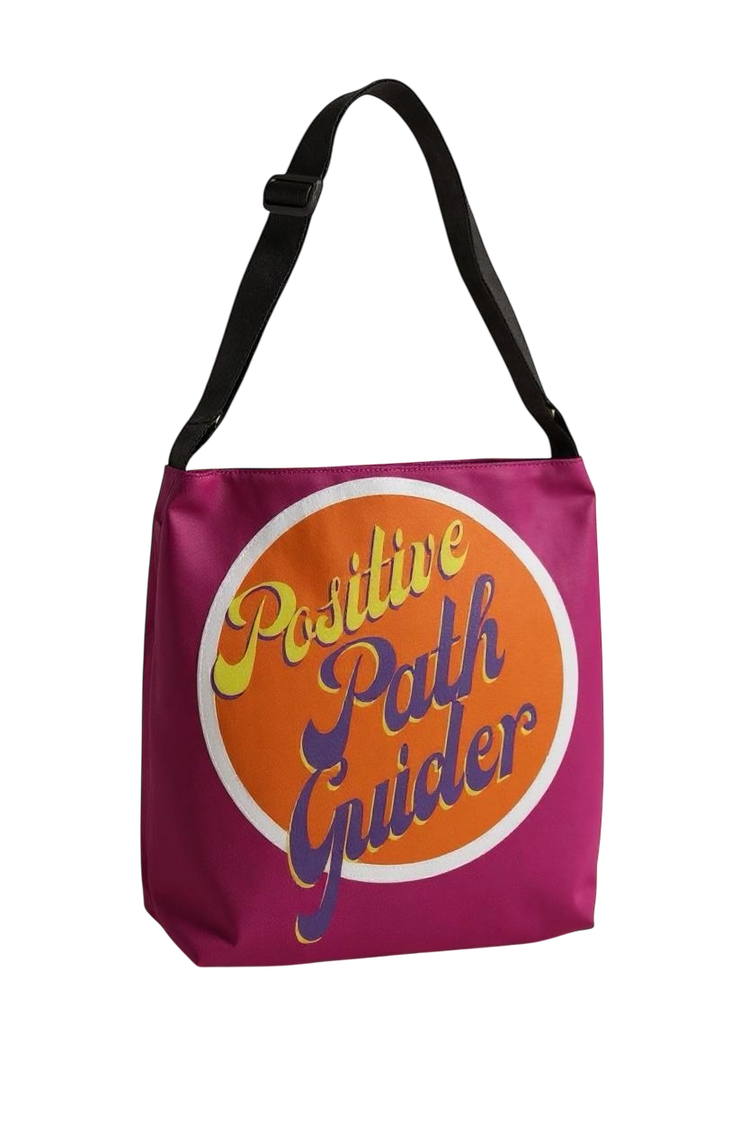 Positive Path Guider Adjustable Tote Bag (Fuchsia Pink)