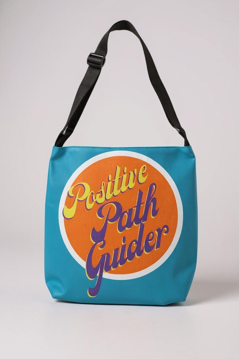 Positive Path Guider Adjustable Tote Bag (Glacial Blue)