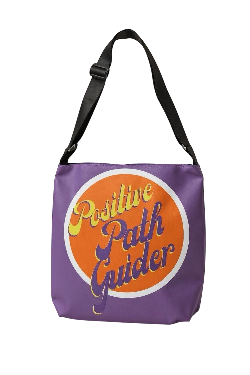 Positive Path Guider Adjustable Tote Bag (Lilac Purple)
