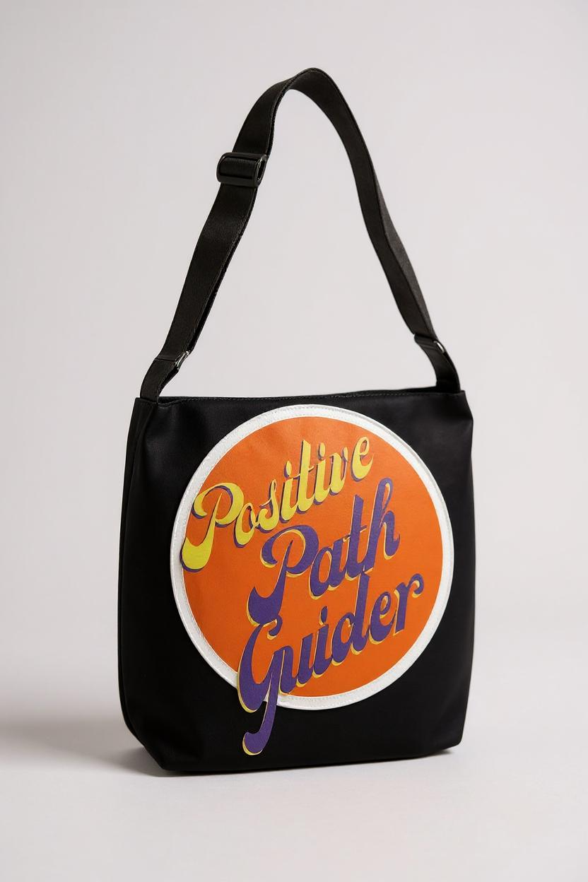 Positive Path Guider Adjustable Tote Bag (Jet Black)