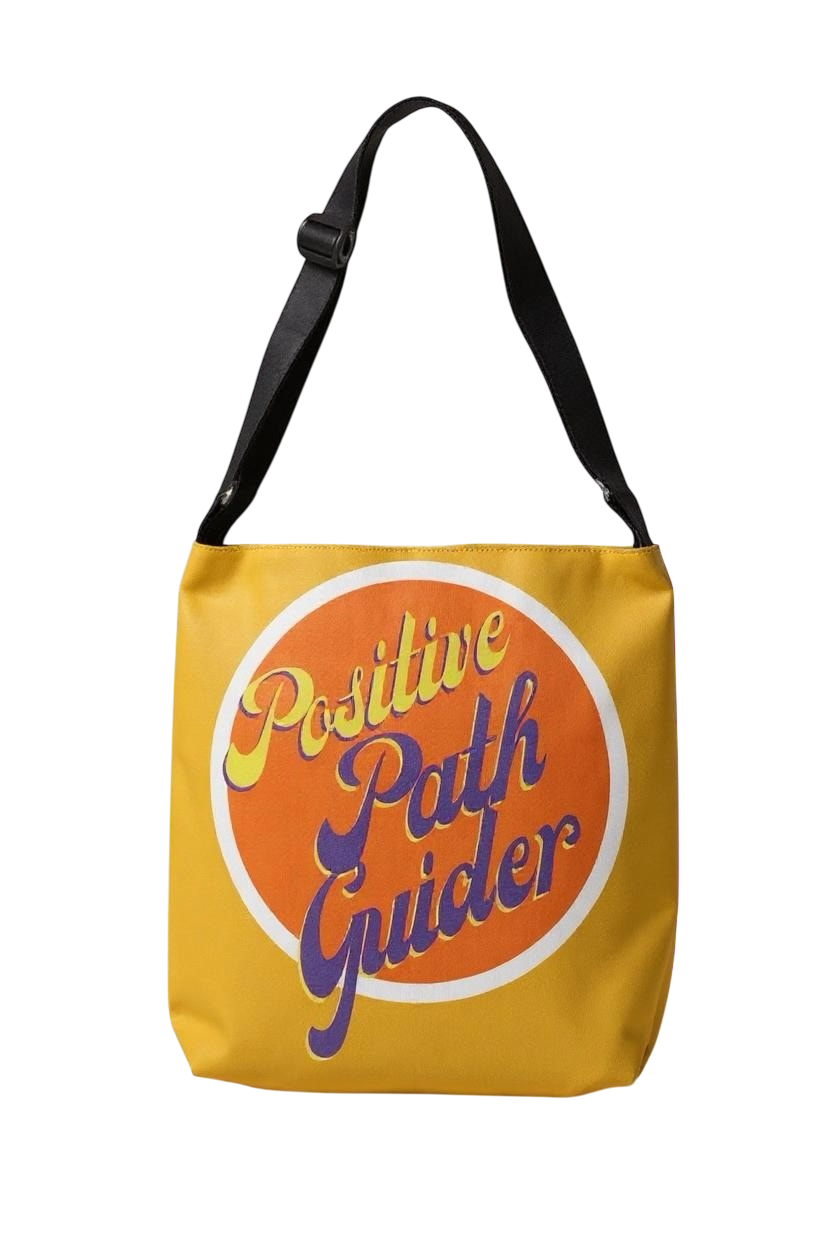 Positive Path Guider Adjustable Tote Bag (Marigold Yellow)