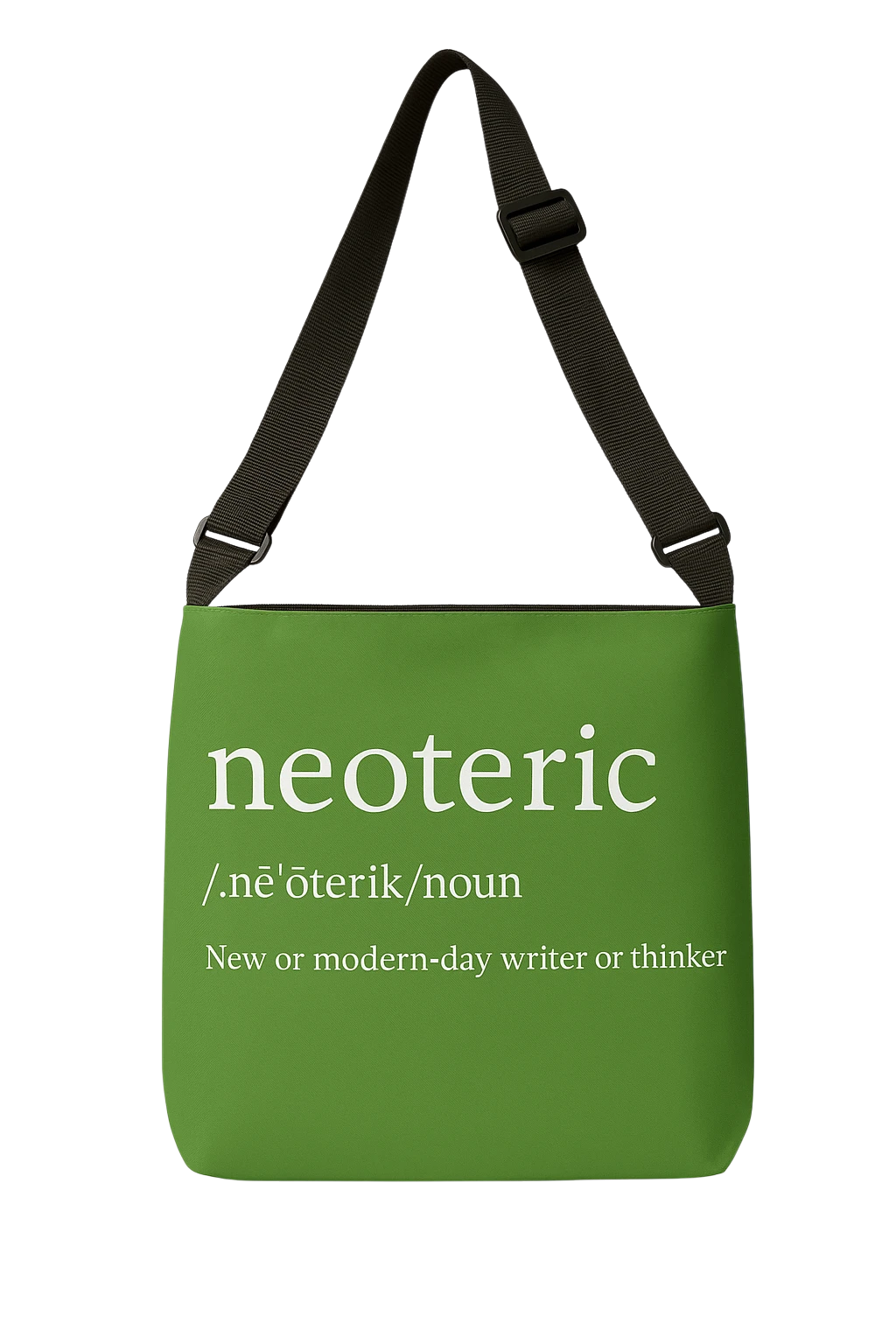 Neoteric Adjustable Tote Bag (Green Apple)