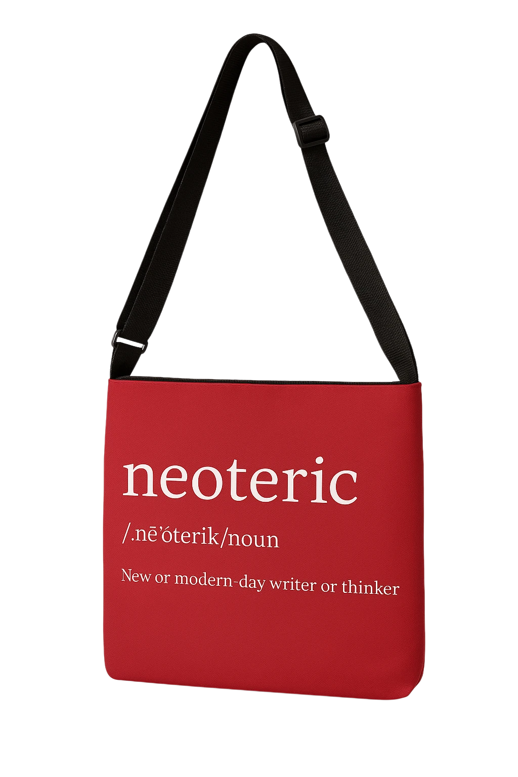 Neoteric Adjustable Tote Bag (Ruby Red)