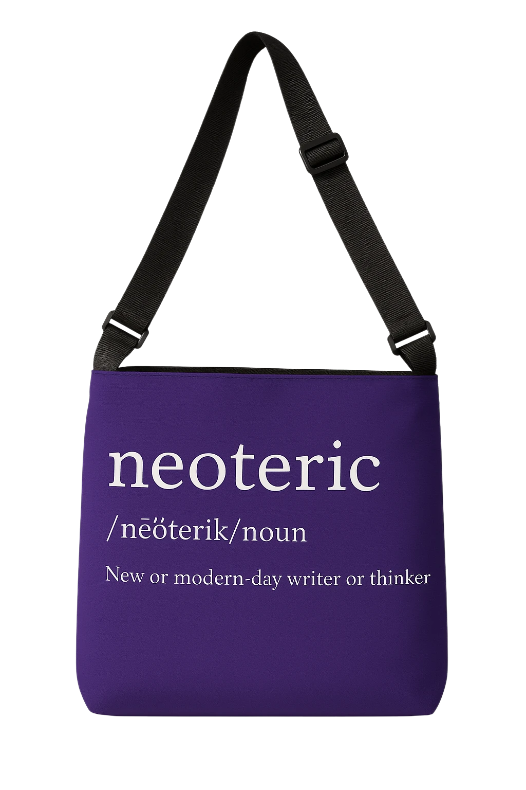 Neoteric Adjustable Tote Bag (Plum Purple)