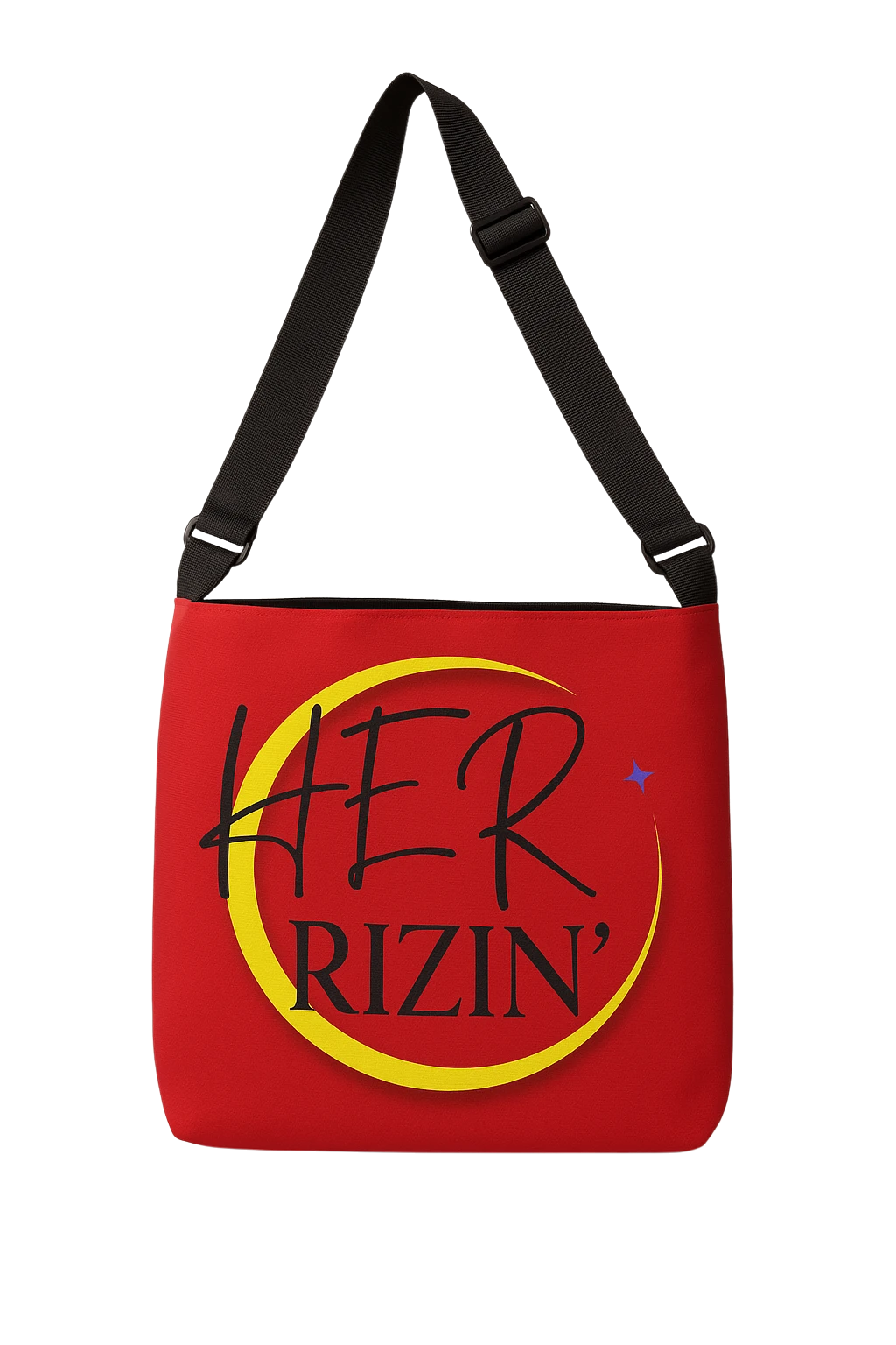 HER RIZIN’ Adjustable Tote Bag (Ruby Red)