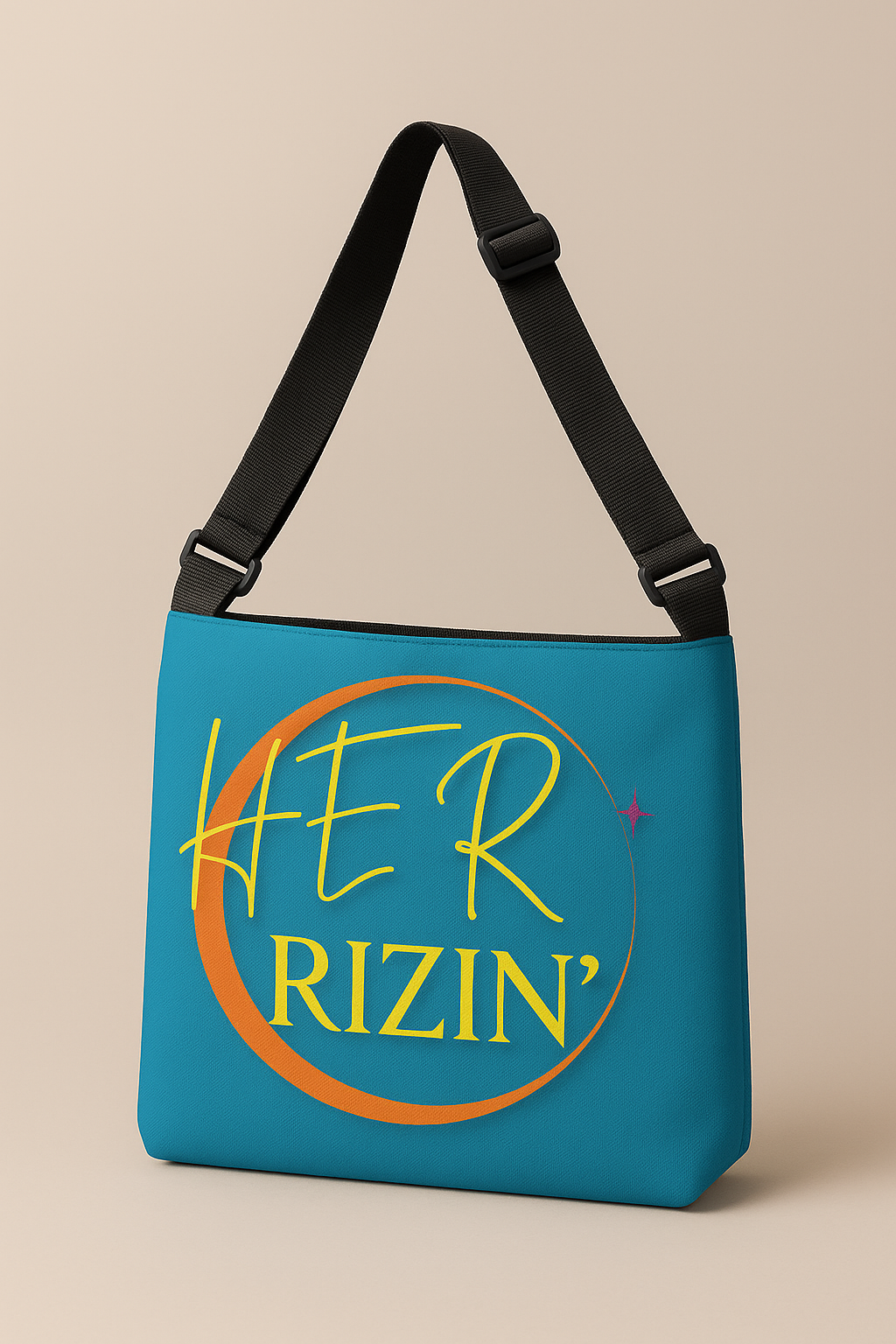 HER RIZIN’ Adjustable Tote Bag (Glacial Blue)