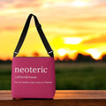 Neoteric Adjustable Tote Bag (Fuchsia Pink)
