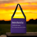 Neoteric Adjustable Tote Bag (Plum Purple)