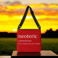 Neoteric Adjustable Tote Bag (Ruby Red)